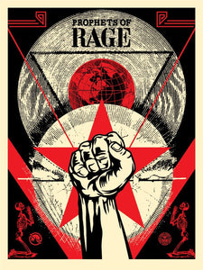 Shepard Fairey dit Obey - Prophets of Rage: New Day Rising - Edition Of 600