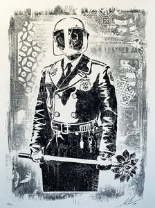 Shepard Fairey ( Obey ) - My Florist is a Dick Damaged - Edition of 400