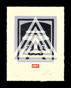Shepard Fairey ( Obey ) - Pyramid top icon - 2016
