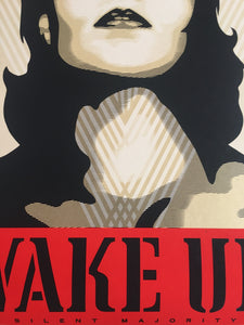 Shepard Fairey ( Obey ) - Wake Up ! - Edition of 300