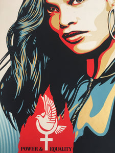 Shepard Fairey ( Obey ) - Power & Equality ( Dove) - Edition of 400
