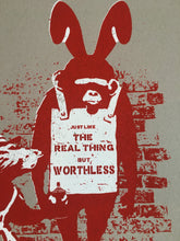 Charger l&#39;image dans la galerie, Not Not Banksy - 11th Hour WORTHLESS - Edition 175