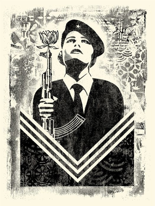 Shepard Fairey ( Obey ) - Peace Guard Damaged - Edition of 400