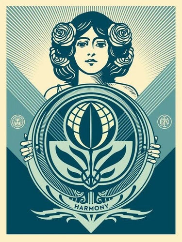 Shepard Fairey (Obey) - Protect Biodiversity - Cultivate Harmony - 2021