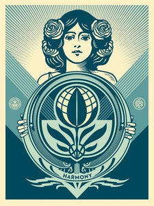 Shepard Fairey (Obey) - Protect Biodiversity - Cultivate Harmony - 2021